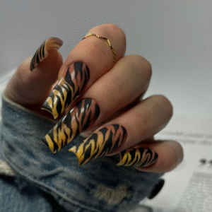 COFFIN DEMI CAPSULE MOTIF ZEBRE