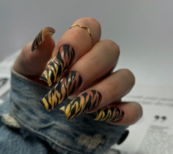 COFFIN DEMI CAPSULE MOTIF ZEBRE